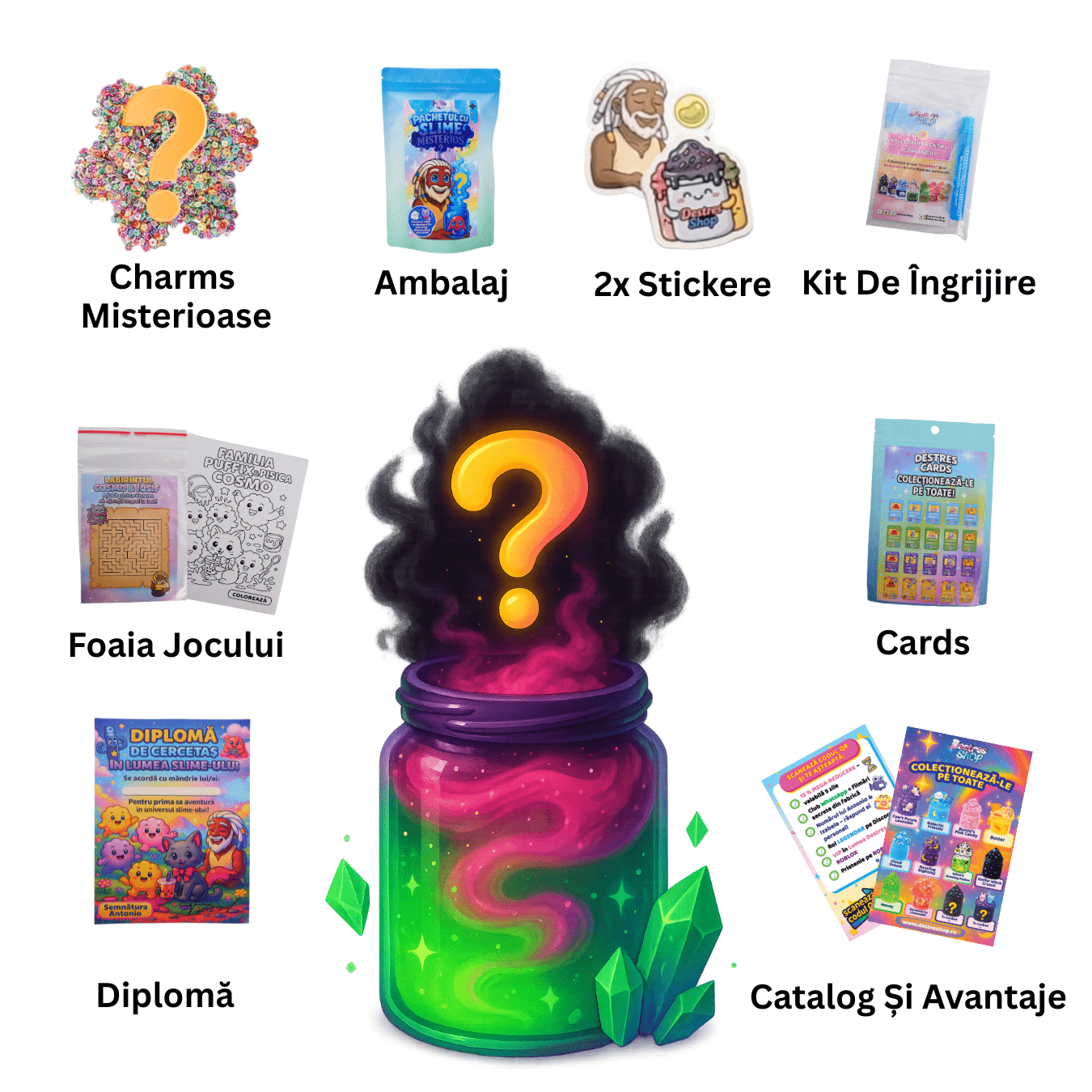 Pachetul Cu Slime MISTERIOS