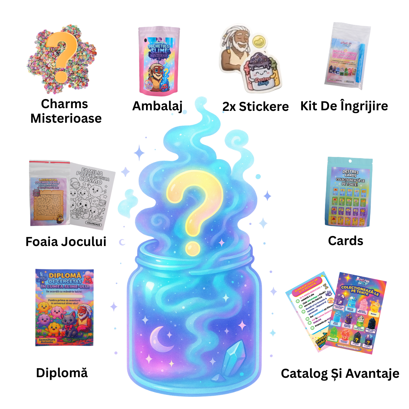 Pachetul Cu Slime MISTERIOS